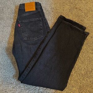 Levis Ribcage Straight Jeans